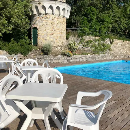 公寓 Con Piscina E Campo Da Tennis - Liguria Holidays 卡莫利